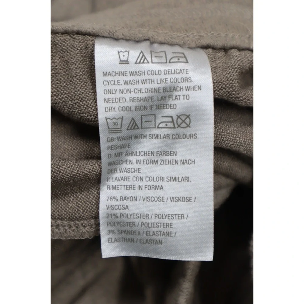 Candace Cameron Bure Brushed Pull On Pant - Beige‎ - Size S